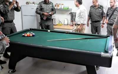 New Recreation Room for the Border Patrol (Hebron)