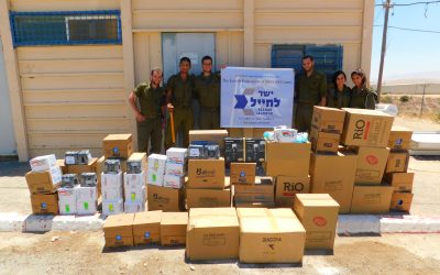 Needy Soldier Supply Closet for Kfir