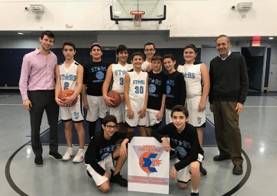 Yeshiva Shaare Torah joined together to play basketball and support IDF soldiers