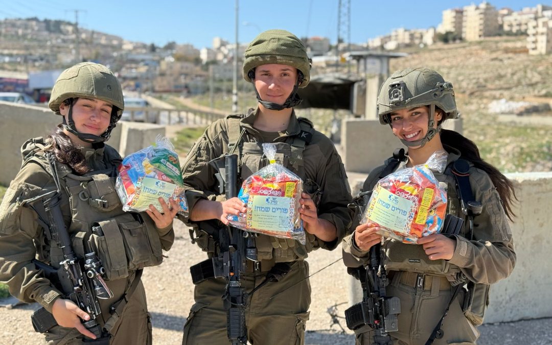 We distributed over 5,000 mishloach manot this Purim!
