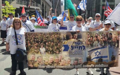 We Marched in the Israeli Day Parade