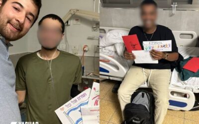 We Visited Injured Soldiers in Sheba Hospital